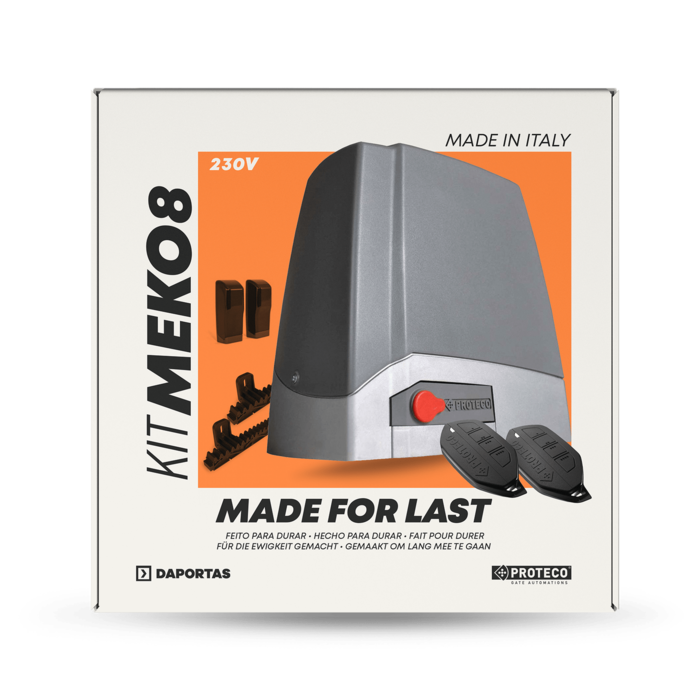 Proteco Meko 8 Kit | Automation System for Sliding Gates 800Kg