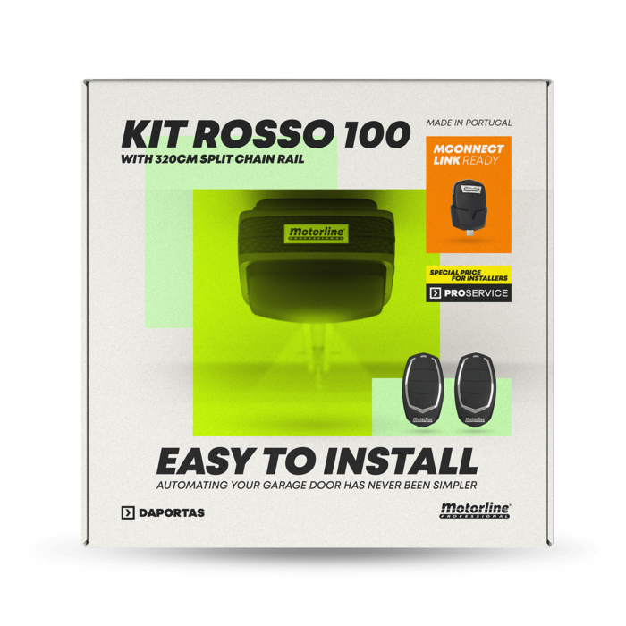 Kit Motorline Rosso Evo 100 | Motor para Puertas Seccionales