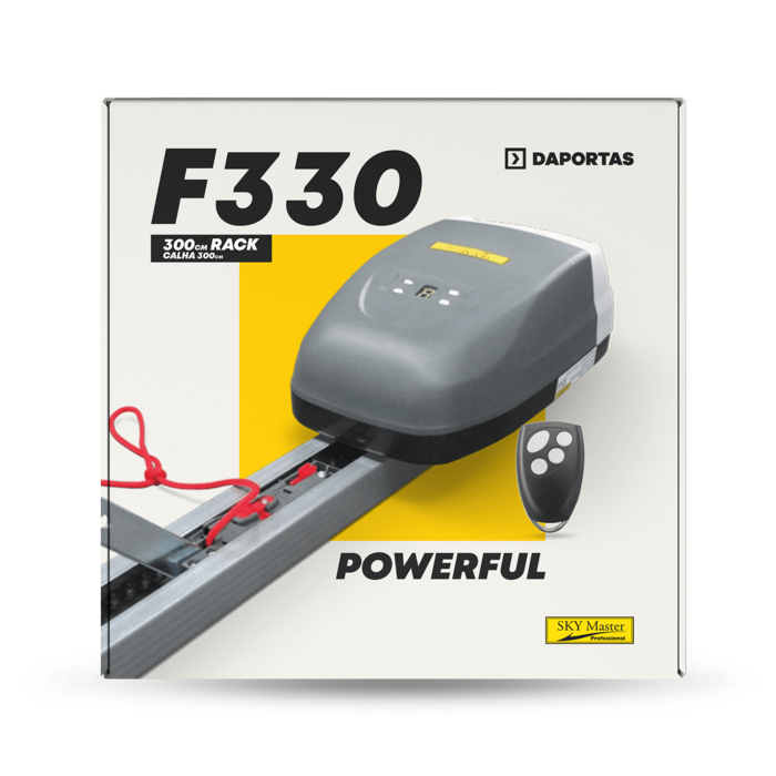 SkyMaster F330 | Motore per Porte da Garage Sezionali