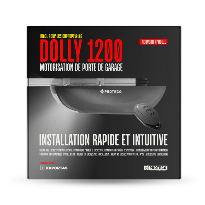 Kit Proteco Dolly 1200 | Motor para Puertas de Garaje