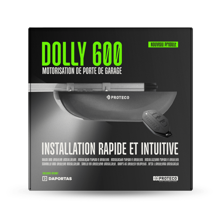 Kit Proteco Dolly 600 | Motor para Puertas de Garaje