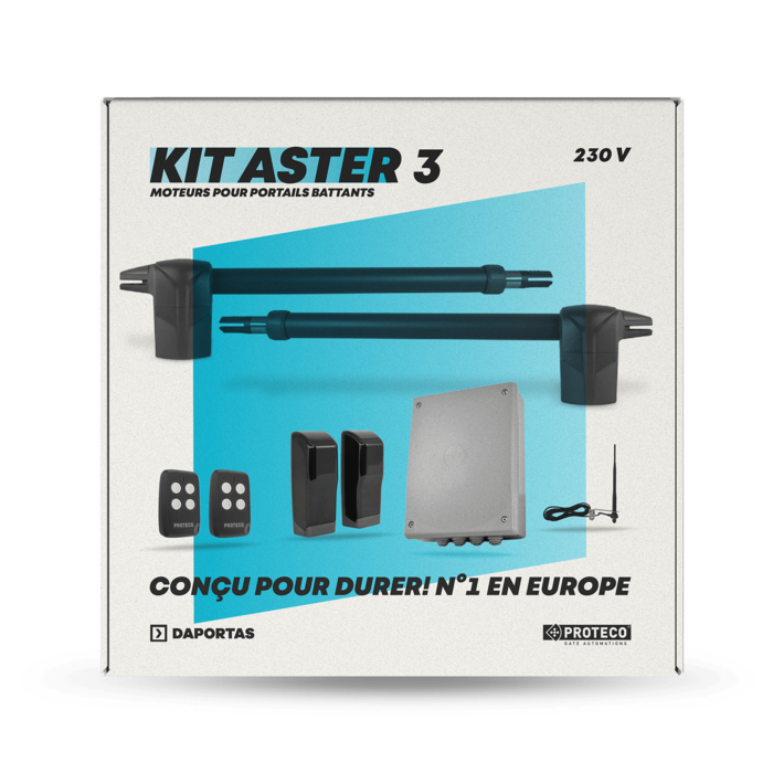 Kit Proteco Aster 3 230V | Automazione Cancelli Battente