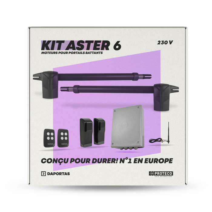 Kit Proteco Aster 6 | Automazione per Cancelli a Battente
