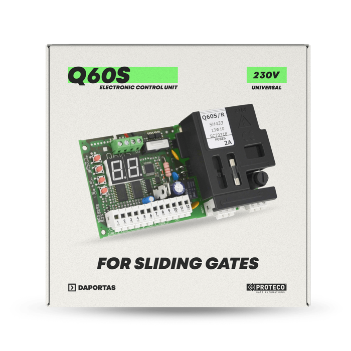 Proteco Q60S | Sliding Gate Motor Control Unit