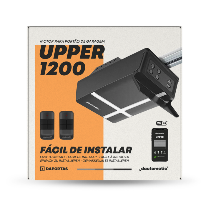 Dautomatic UPPER 1200 – Automazione per Porte Sezionali 