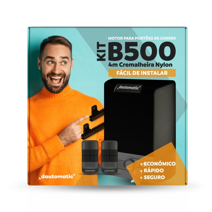 Kit B500 com 4m Cremalheira