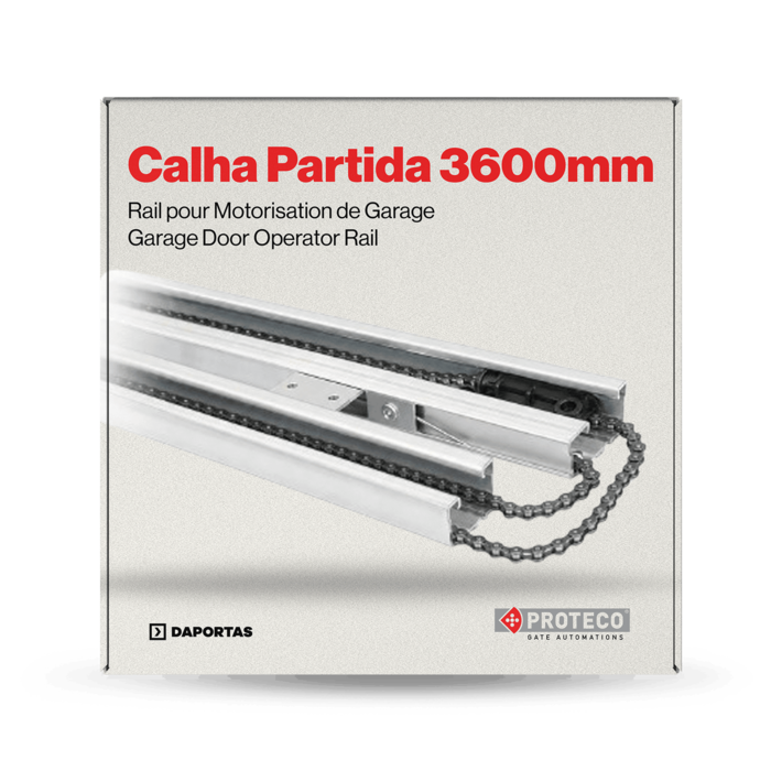 Proteco LIBRA Guida Divisa 3600 mm | Guide e Accessori per Automazioni Garage