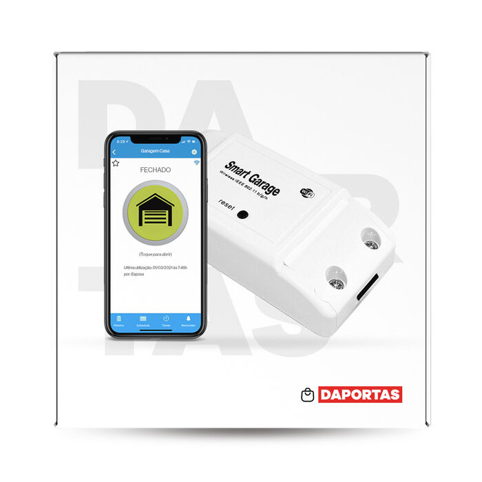 Dautomatic SMART GARAGE | Controlo de Acessos para Puertas Seccionales