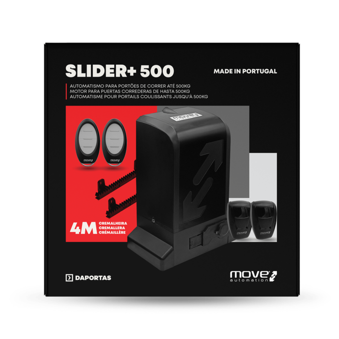Kit Move Slider+ 500 | Motor para Puertas Correderas