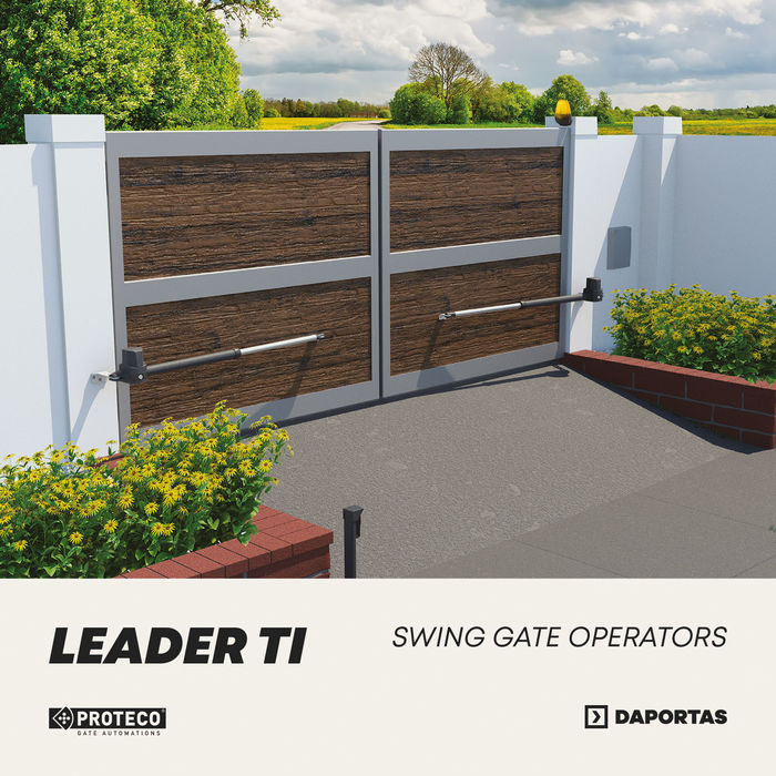Kit Proteco Leader 4 TI Single 24V | Automatismo para Puertas Batientes