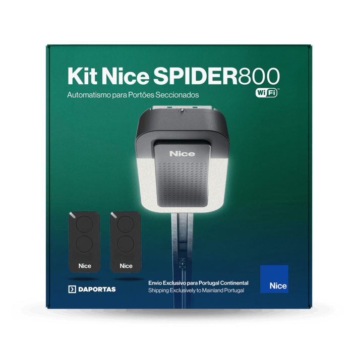 Nice Spider 800 24V | Automation for Sectional Garage Doors