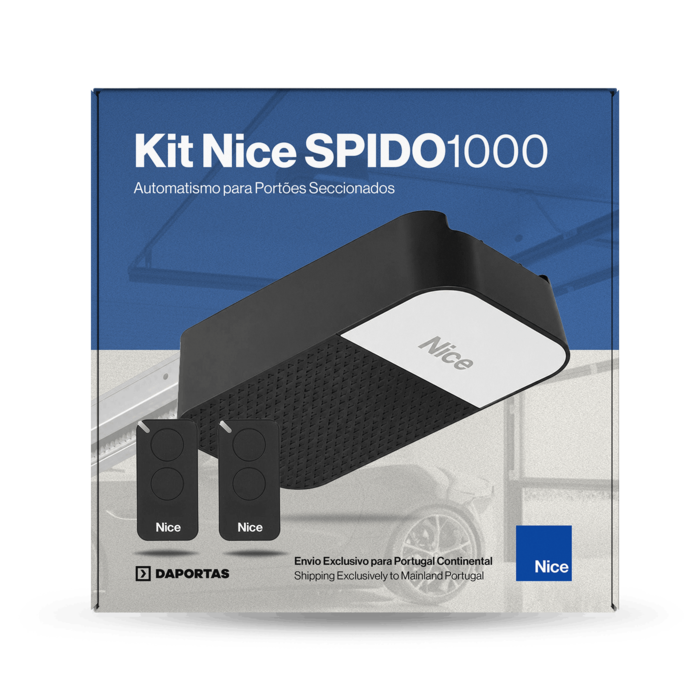 Kit Nice SPIDO 1000 | Automation Kit for Sectional Garage Doors