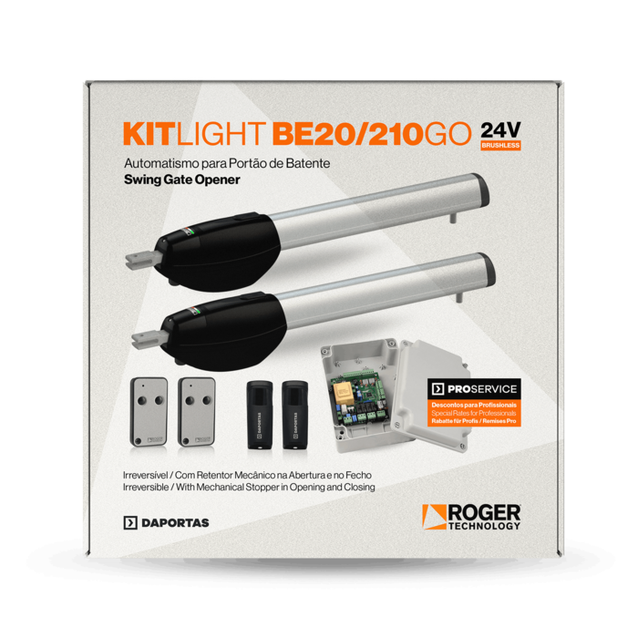 Kit Light Roger BE20/210 Go | Swing Gate Automation