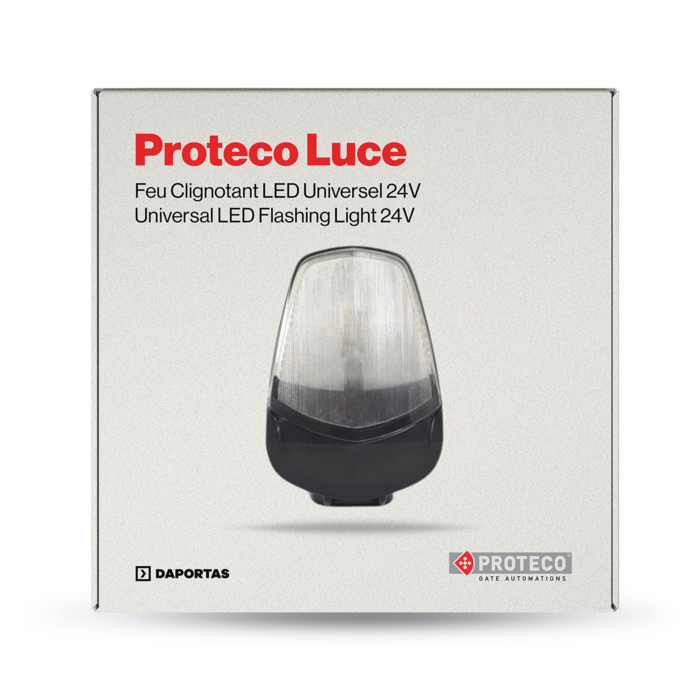 Proteco Luce – Lampeggiante LED Universale 24Vac/dc