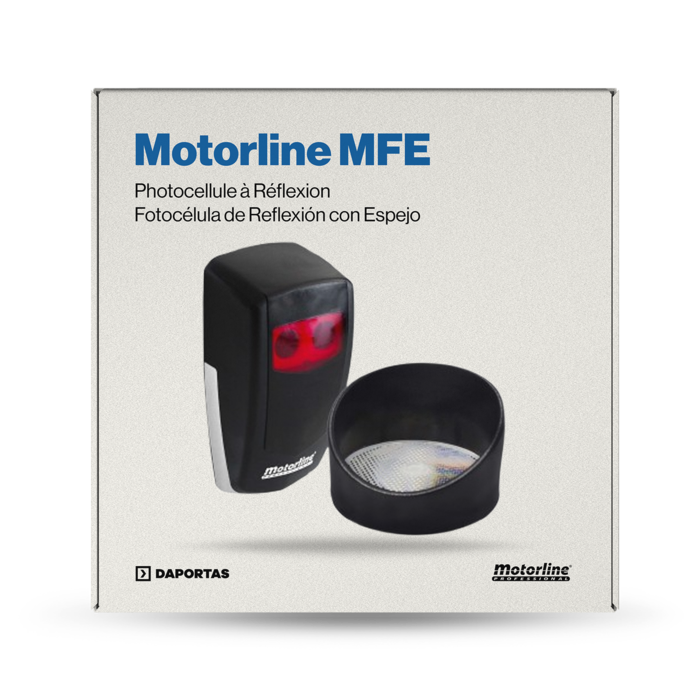 Motorline MFE - Fotocellula Riflettente con Specchio (12 m)