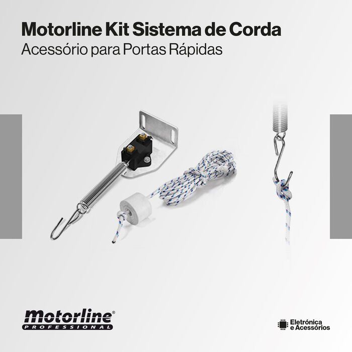 Kit Motorline Sistema de Corda