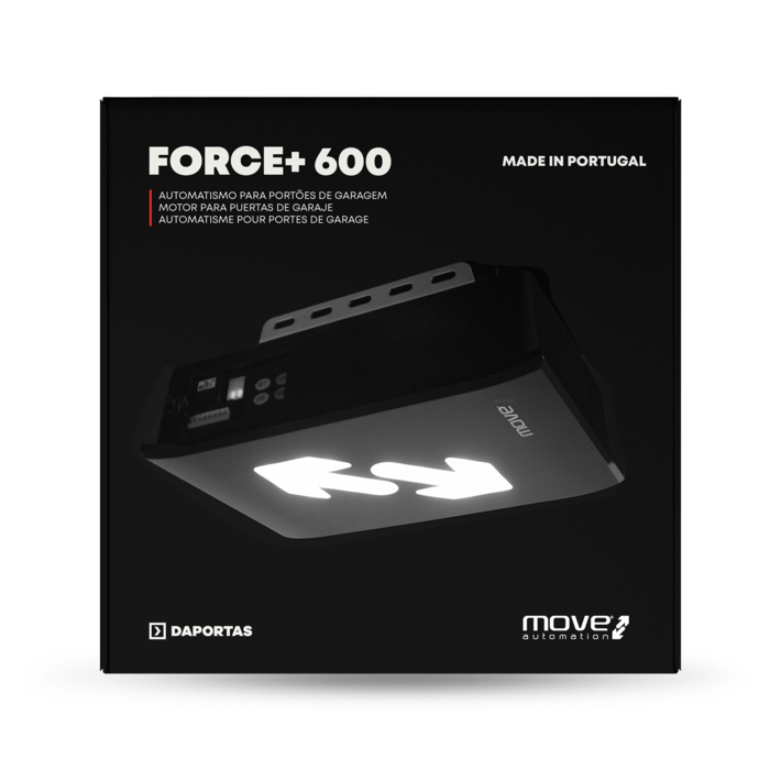 Move Force+ 600 | Automatismo para Portões de Garagem