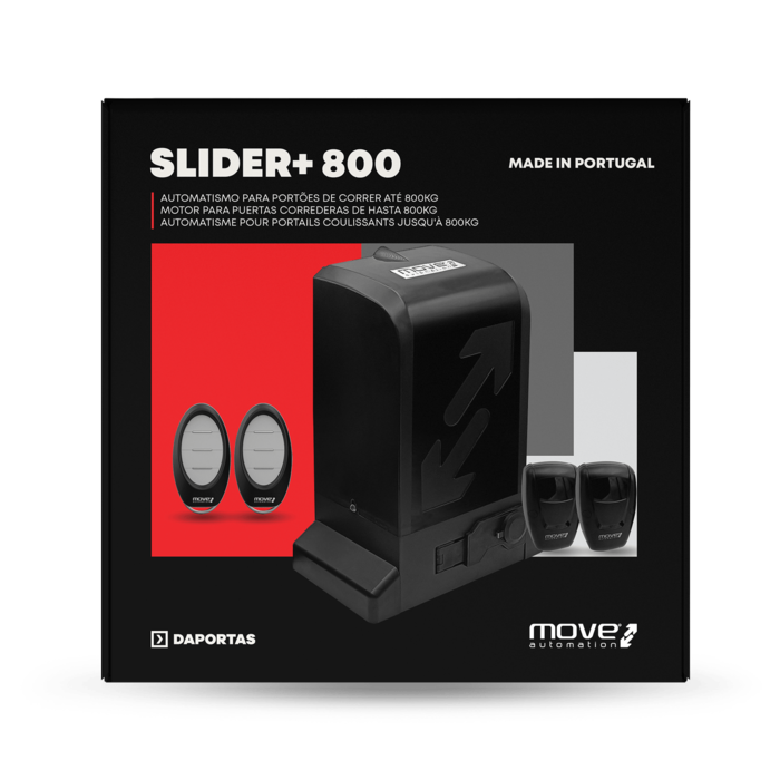 Kit Move Slider+ 800 | Motor for Sliding Gates
