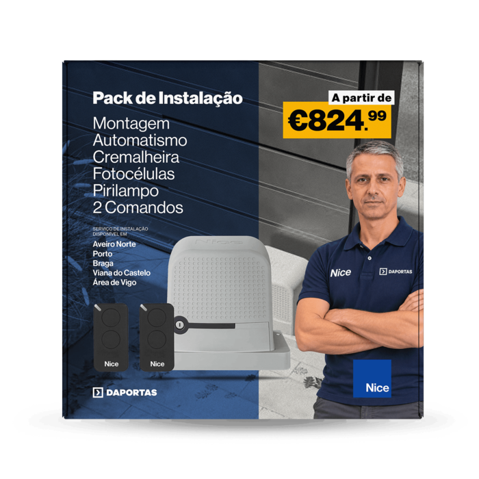 Automatización de Puerta Corredera Nice