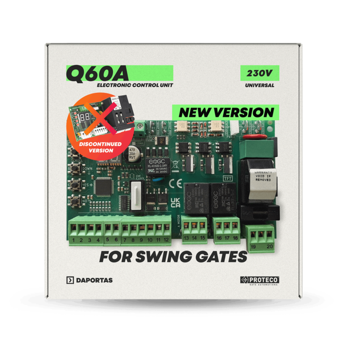 Proteco Q60A | Swing Gate Control Panel