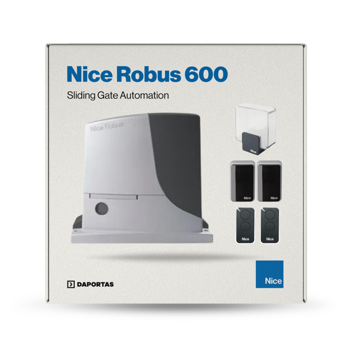 Nice Robus 600 | Automatismo Portão de Correr 600kg