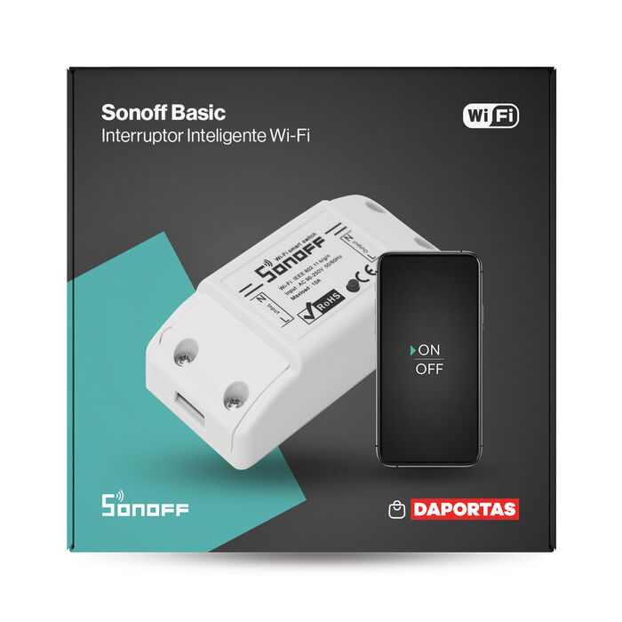 Sonoff Basic | Interruptor Inteligente Wi-Fi