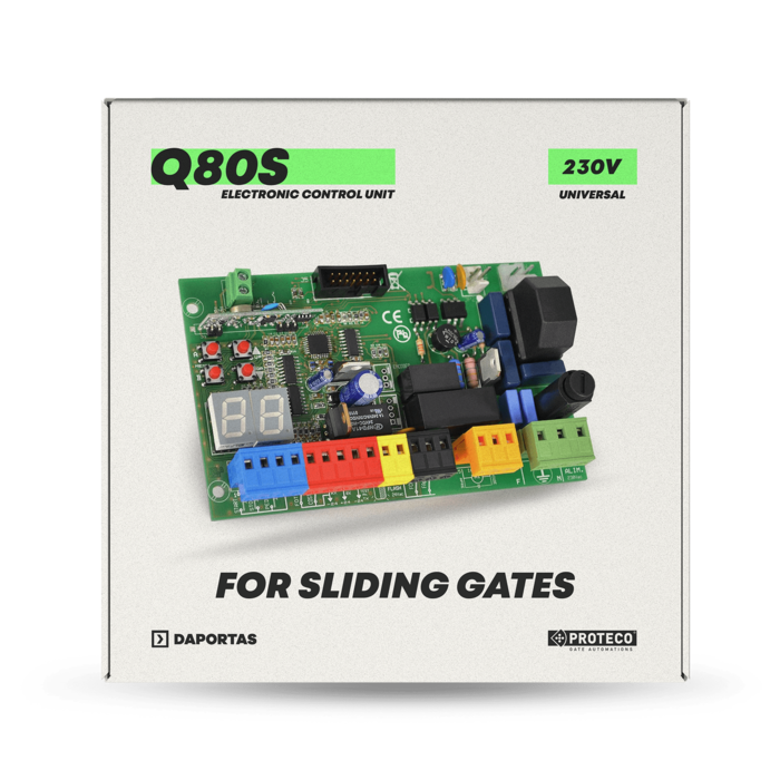 Proteco Q80S | Sliding Gate Control Panel