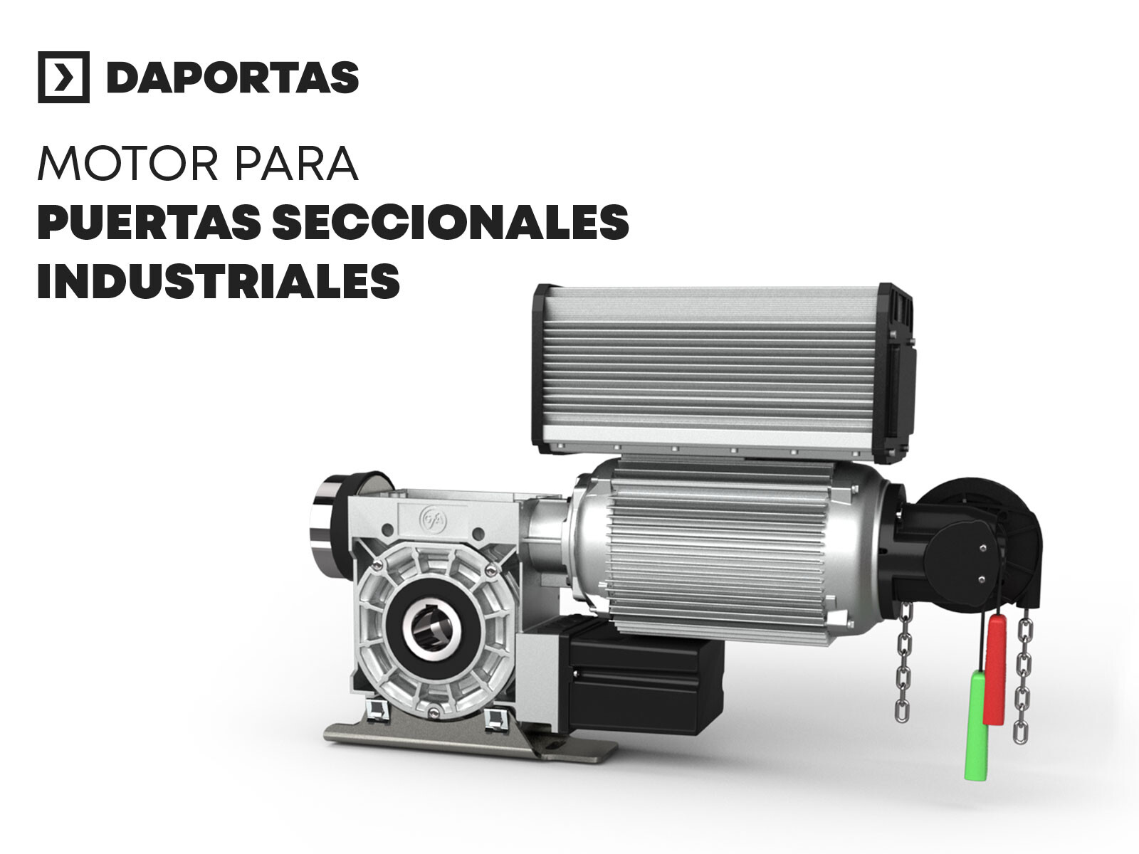 Motor para puerta seecional industrial