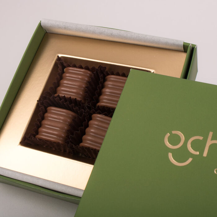 Milk Hazelnut Praline 4 pcs