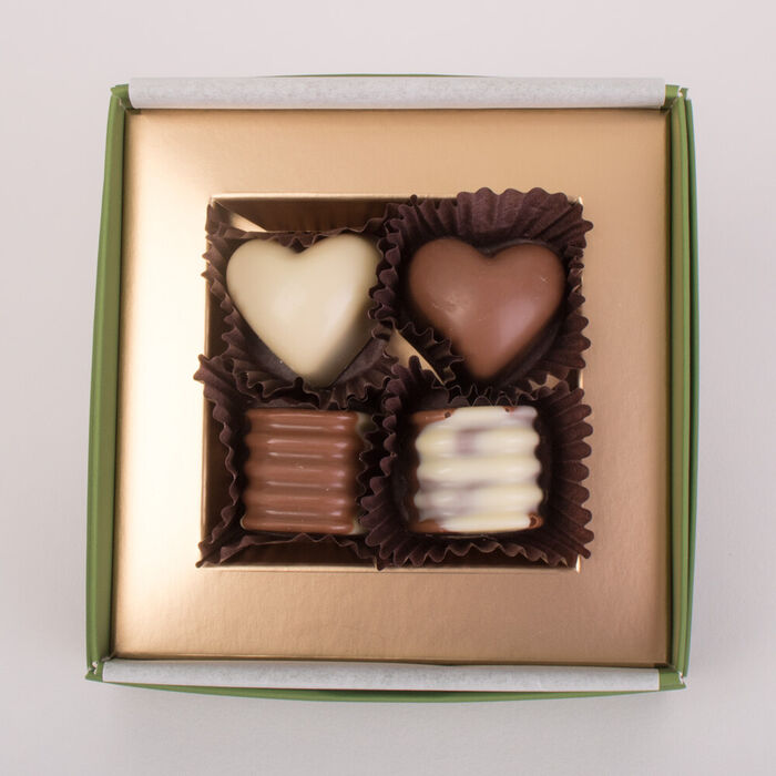 Hazelnut Praline Selection 4 pcs