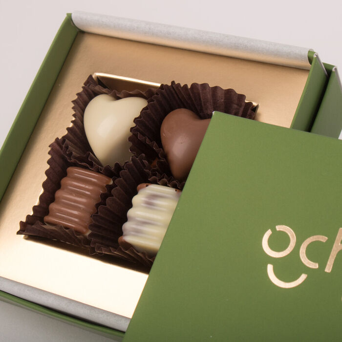 Hazelnut Praline Selection 4 pcs