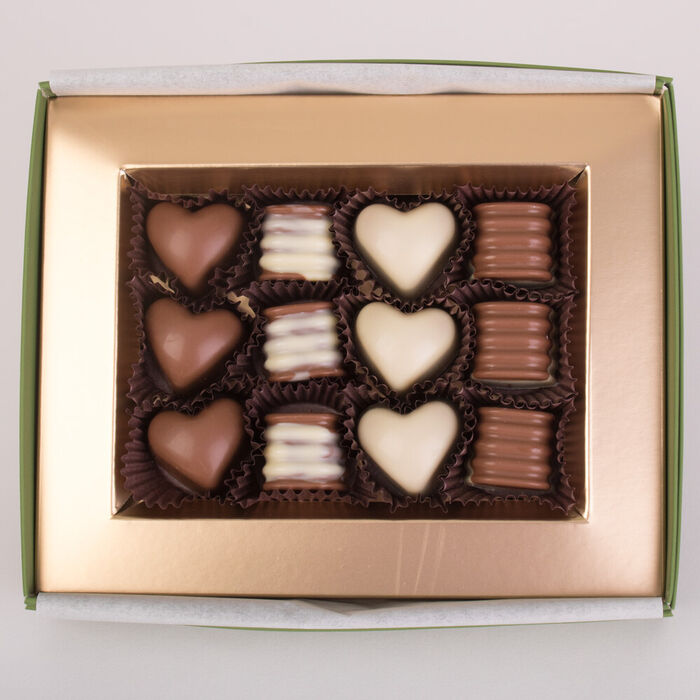 Hazelnut Praline Selection 12 pcs