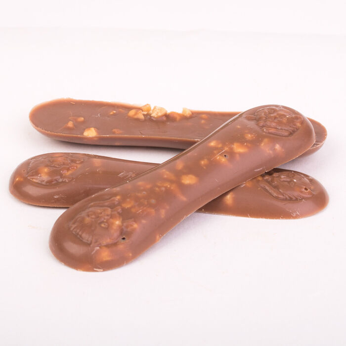 Milk Chocolate Cat Tongues with Peanuts - 60g