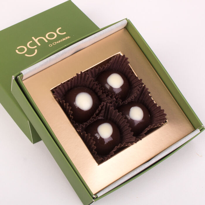 Dark Chocolate with Mint 4 pcs