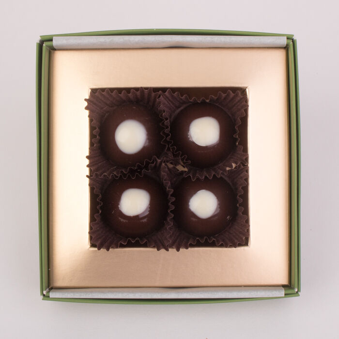 Dark Chocolate with Mint 4 pcs