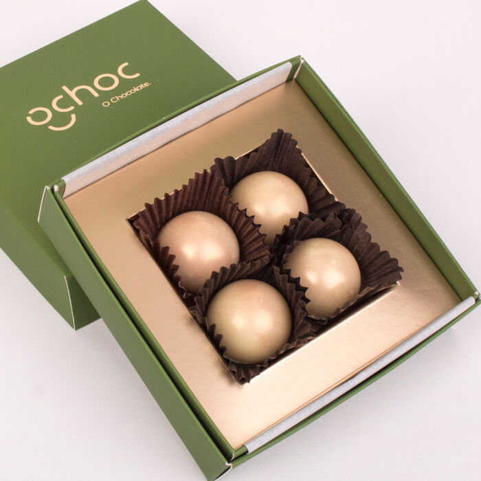 White Chocolate with Champagne 4 pcs