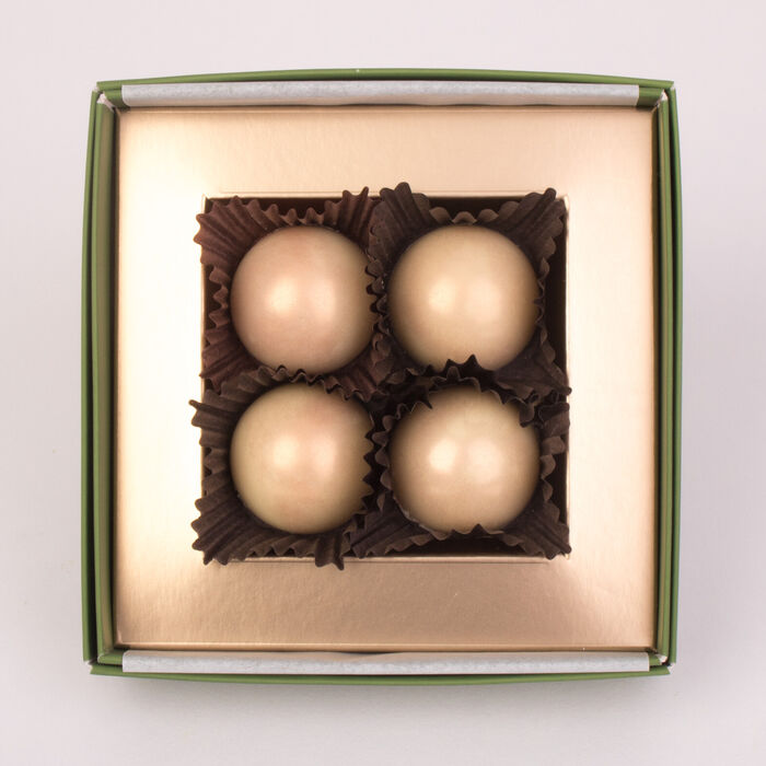 White Chocolate with Champagne 4 pcs