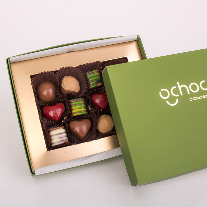 Milk Chocolate Assortment 12 pcs