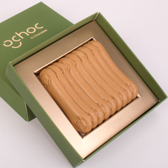 Gold Chocolate Cat Tongues - 66g
