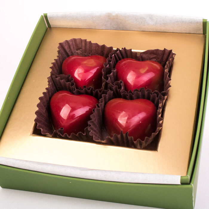Milk Chocolate with Strawberry 4 pcs