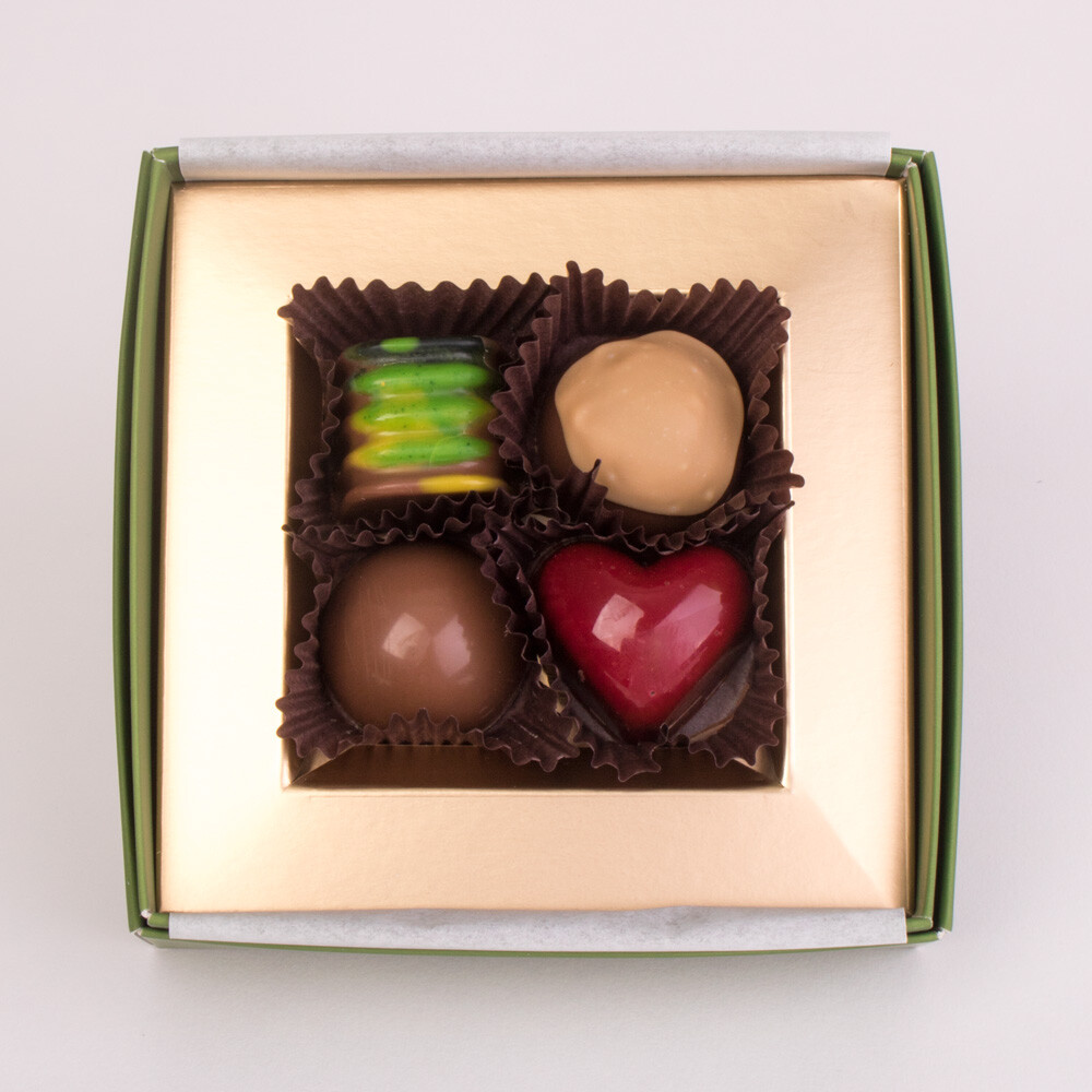 Milk Chocolate Assortment 4 pcs
