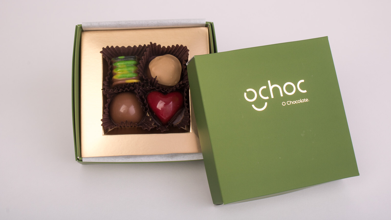 Milk Chocolate Assortment 4 pcs