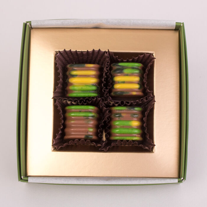 Dubai chocolate bonbons 4 pcs