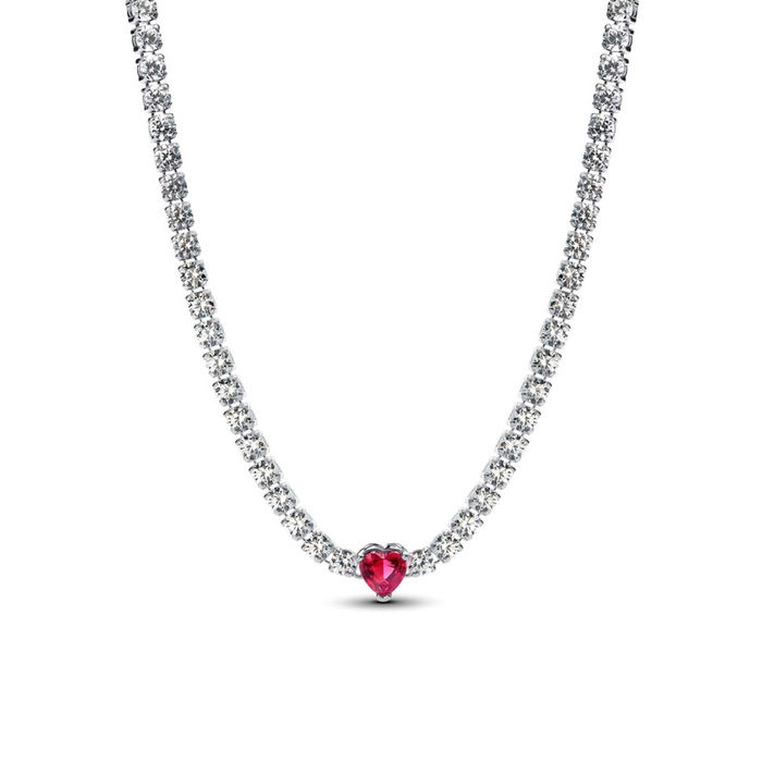 Colar PANDORA Coração Halo 393549C01-40