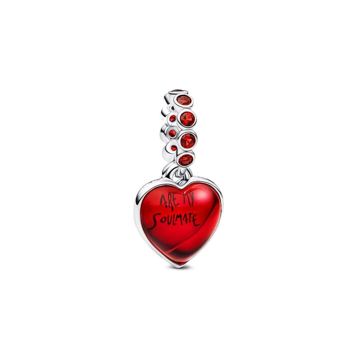 Conta PANDORA Coração Cristal Murano 794429C01