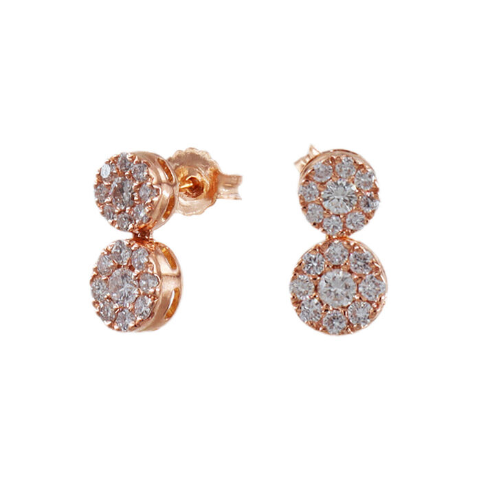 Brincos OURO Diamantes 113731