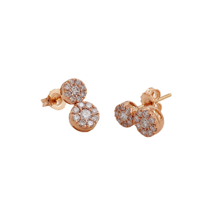 Brincos OURO Diamantes 113731