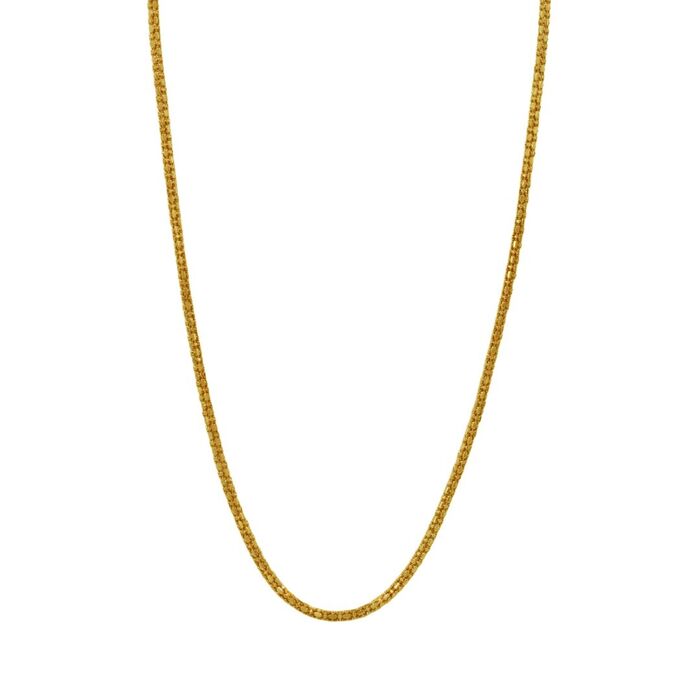 Colar OURO Malha Reboluda 12342