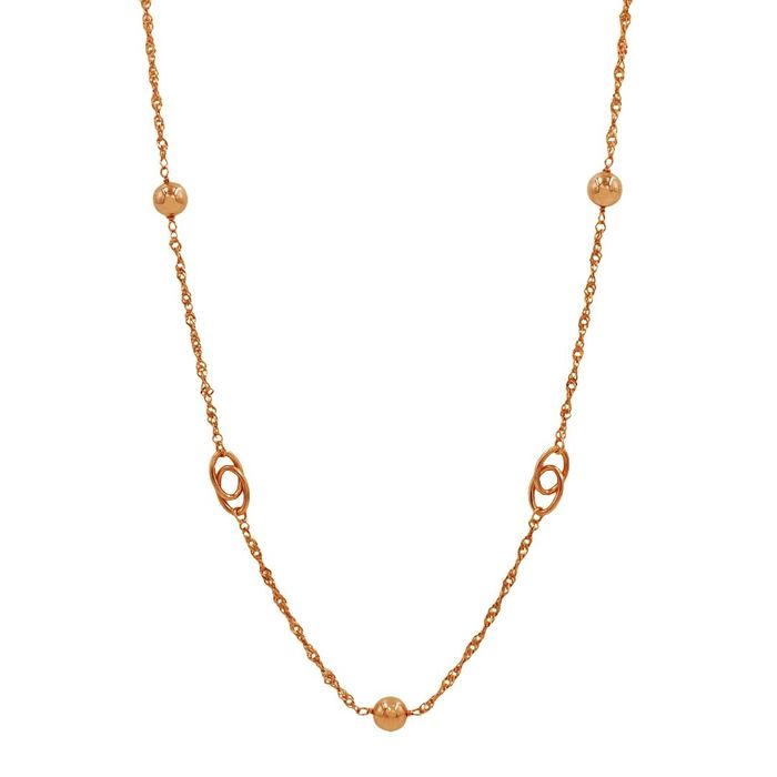 Colar OURO Malha Singapura 12816