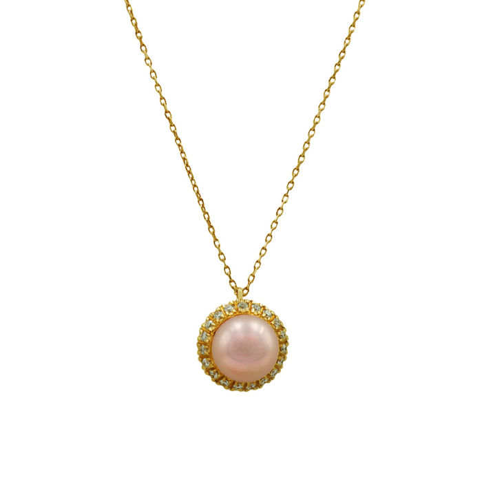 Colar OURO Pérola 112808
